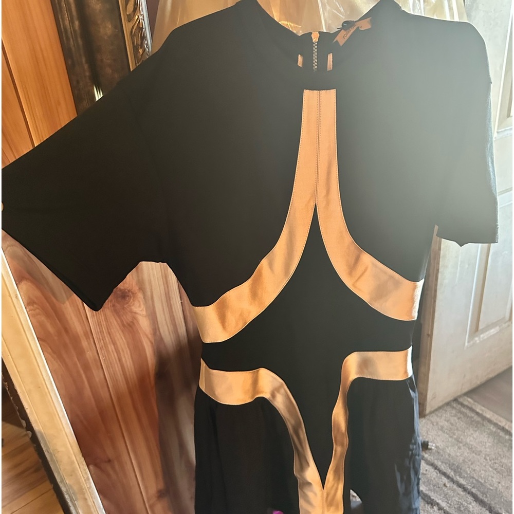 Louis Vuitton dress.